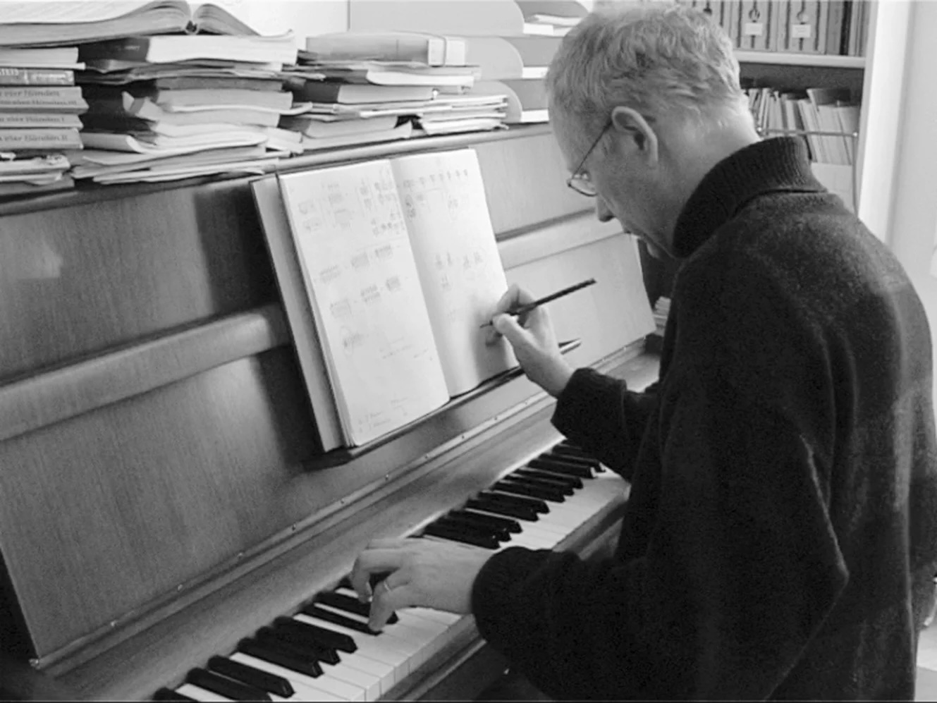 71-old Swiss composer Jürg Frey. © PR