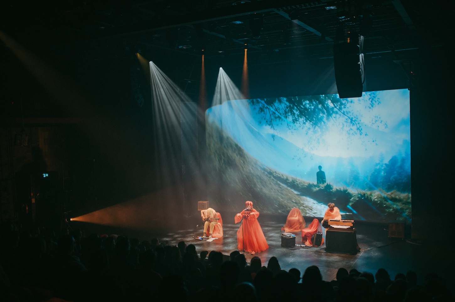Martin Green iscenesatte en koncert under titlen »Folding Songs«. © PR