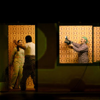 Alexandra Büchel, Per Lindström og Markus Schwartz. © Elin Berge