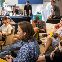 Strøm-debat i Den Brune Kødby. © Jonas Kirkegaard