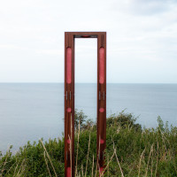 Artwork by Nadine Byrne and architect Johan Meisel. © Santiago Salazar 