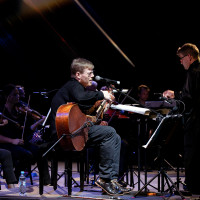 Jakob Kullberg and Orkiestra Muzyki Nowej. © Katarzyna Kukiełka 