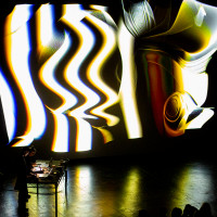 France Jobin and Markus Heckmann at the culture center Tramway. © Neil Jarvie