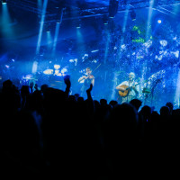 Danish band Stundom at Roskilde Festival's Gloria stage. © Ivan Boll