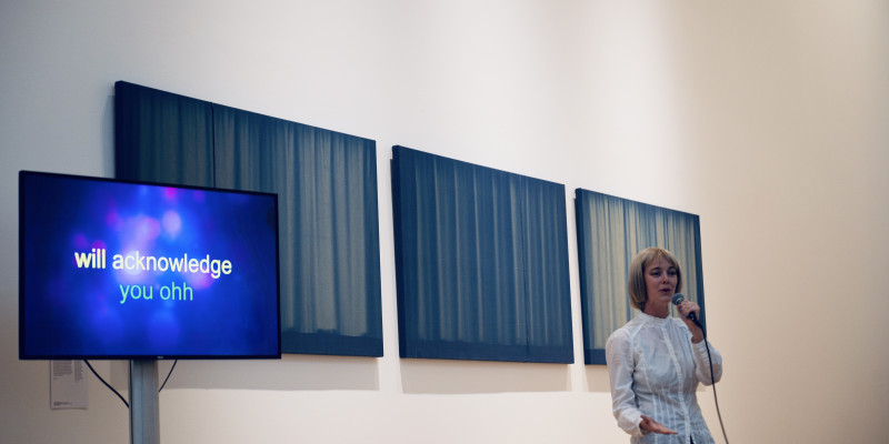 Hannah Toticki på SMK Fridays. © Niels Mortensen