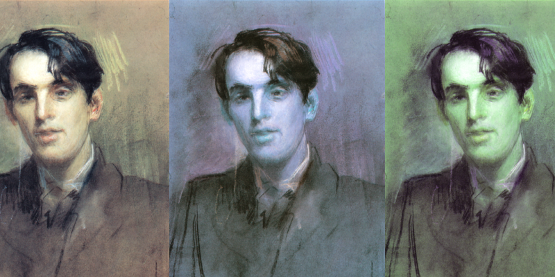 W.B. Yeats portrayed by Sarah Purser. © CC 0