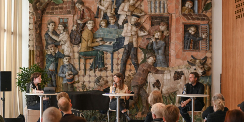 Sune Anderberg, Anna Ullman og Thomas Michelsen på DKDM. © Alexander Banck-Petersen Sune Anderberg, Anna Ullman og Thomas Michelsen på DKDM. © Alexander Banck-Petersen