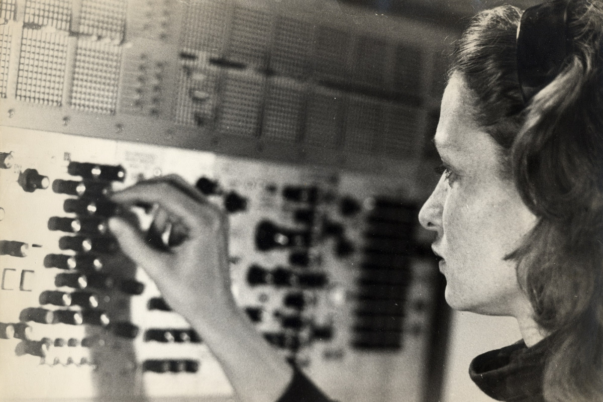 Éliane Radigue. © Yves Arman