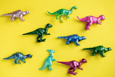 Dinosaurer fylder i Jennifer Walshes »Time Time Time«. © CC0 © CC0